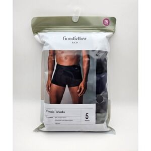 NIP Goodfellow‎ & Co Boxer Trunks Two Packs of 5 Pair Men's Underwear Size XXL